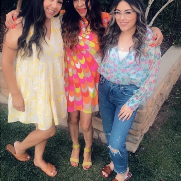 Zara sheer flower blouse - Picture 5 of 6